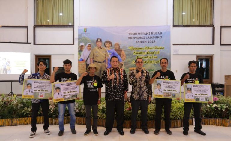 Gubernur Arinal Djunaidi Buka Kegiatan Pembinaan Kelompok Tani Hutan