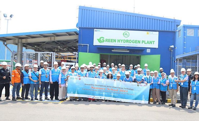  Inisiatif Pengembangan Green Hydrogen PLN Nusantara Power Tarik Minat Ilmuwan Muda Mancanegara