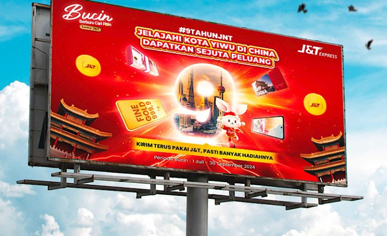  #BUCINSAMAJNT Kembali, J&T Express Siapkan Hadiah Utama Business Trip ke China