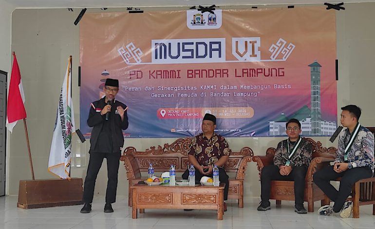  Abdul Hakim Motivasi dan Serap Aspirasi Peserta Musda KAMMI Bandar Lampung