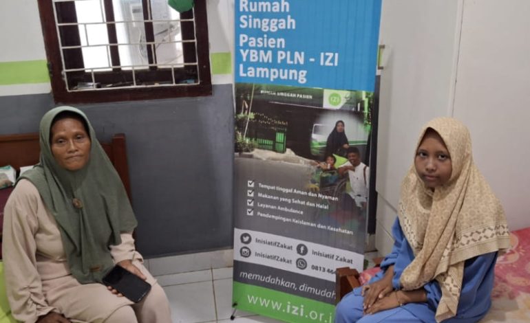  Setia Ningsih Penderita Sakit Kelenjar Getah Bening Bersyukur Tinggal di RSP YBM-IZI Lampung