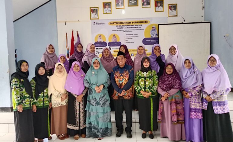  Salimah Lamsel & PC Sidomulyo Gebyar Muharam, Ketua PKK Candipuro Yeyen Fitriani: Habis Dilantik Jangan Tidur!