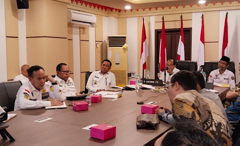  Audiensi dengan Pj Gubernur Samsudin, Abdul Hakim Minta Sistem Zonasi Dievaluasi