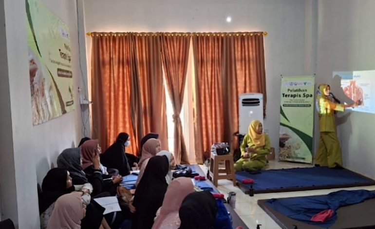  Kasturo dari Latifa Academy Latih Calon Terapis Spa Profesional Inisiasi Dompet Dhuafa Lampung dan Institut Kemandirian