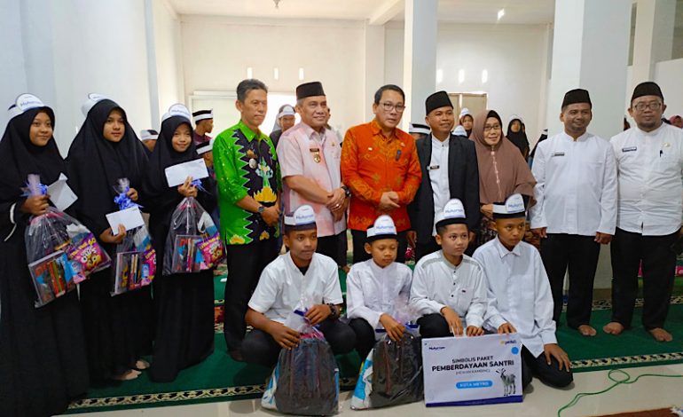  DT Peduli Metro Santuni Yatim dan Duafa, Wali Kota Wahdi Apresiasi Tinggi