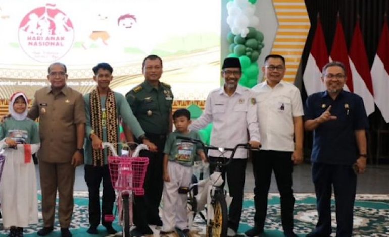  Hari Anak Nasional di Mahan Agung, Abdul Hakim: Aman dan Nyaman Masa Depan Cerah
