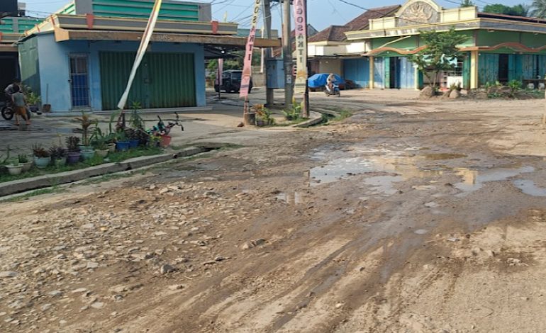  Jalan Padat Karya Natar Rusak Bertahun-Tahun, Warga Nilai Bupati Nanang Gagal