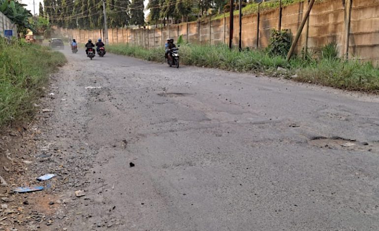  Jalan Morotai Sukarame 2 Telukbetung Barat Rusak Parah, Pemkot Diminta Segera Perbaiki