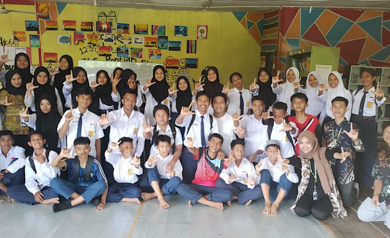  Mahasiswa KKN Internasional UIN Raden Intan Maknai Perjuangan Guru CLC Ladang Pontian Fico Sabah Malaysia
