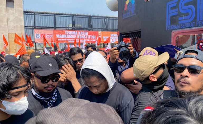  Komika Demo DPR Abaikan Putusan MK, Rigen: Pejabat Melawak, Komedian Melawan