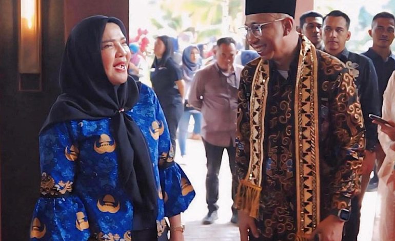  Rahmat Mirzani Djausal Hadiri Peluncuran Lampung Marriott Resort & Spa