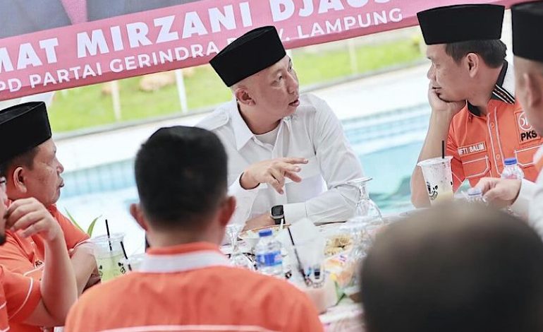  Rahmat Mirzani Djausal Terima Silaturahmi Pimpinan PKS Lampung
