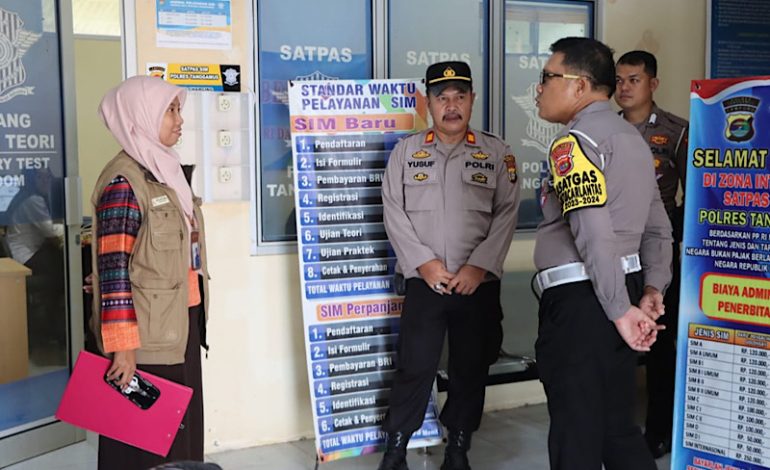  Ombudsman Lampung Nilai Pelayanan Publik di Polres Tanggamus
