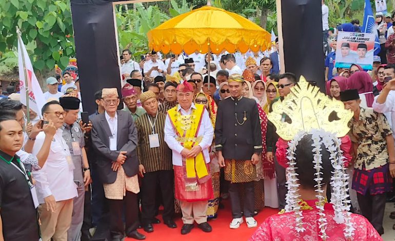  Saleh Asnawi-Agus Suranto Daftar KPU Tanggamus, Paguyuban Seni Budaya Harap Perhatian Pemda