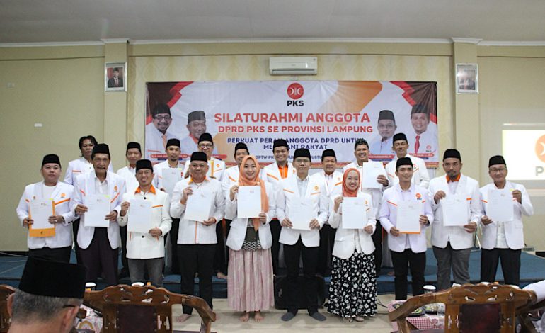  Teken Pakta Integritas, Caleg Terpilih PKS Se-Lampung Fardu Ain Tunaikan Janji Kampanye