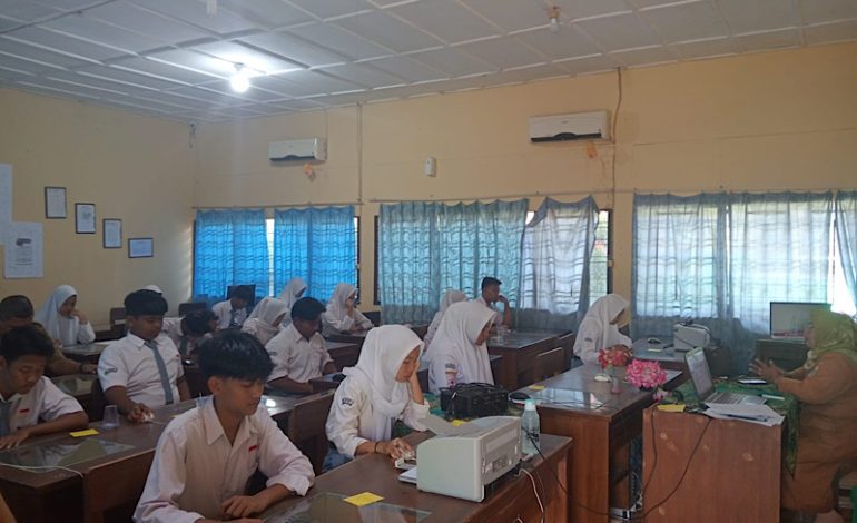  SMKN 1 Terbanggi Besar Gelar Asessmen Nasional
