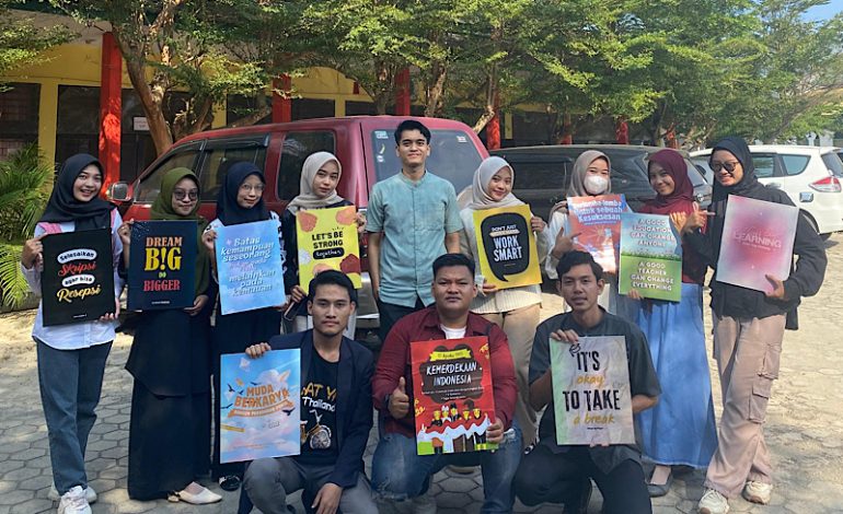  Peserta PMM Ilmu Komunikasi Universitas Muhammadiyah Kotabumi Hasilkan Poster Inspiratif Modal Usaha Kreatif