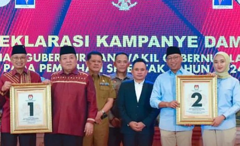  Dana Kampanye Pilkada Lampung 2024, Mirza-Jihan Setengah Miliar, Arinal-Sutono Rp31 Juta