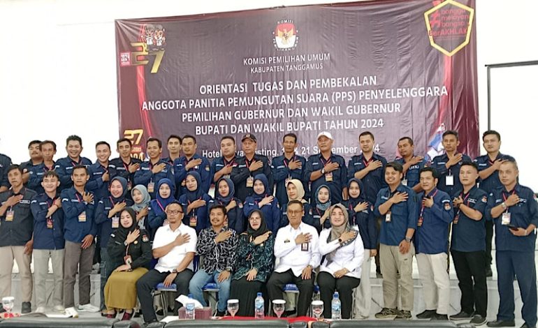  KPU Tanggamus Gelar Pembekalan untuk PPS