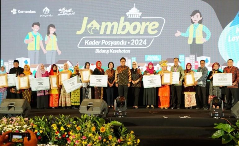  Kota Metro Raih Penghargaan Posyandu Berprestasi Tingkat Nasional