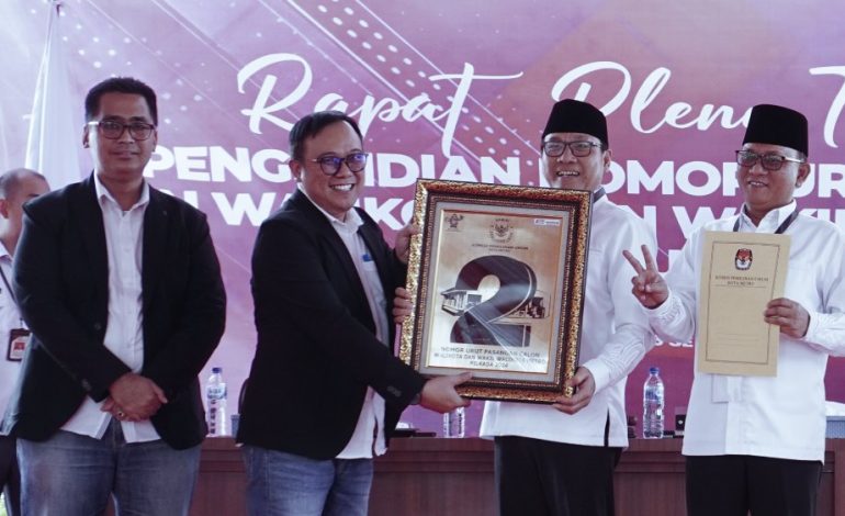  Pilkada Metro: Wahdi-Qomaru Dapat Nomor Urut 2