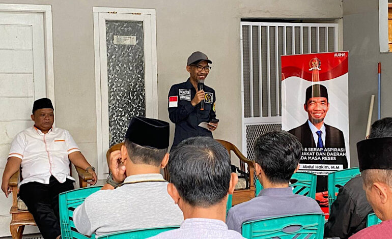  Serap Aspirasi di Langkapura, Abdul Hakim Jembatani Aspirasi Masyarakat & Pusat