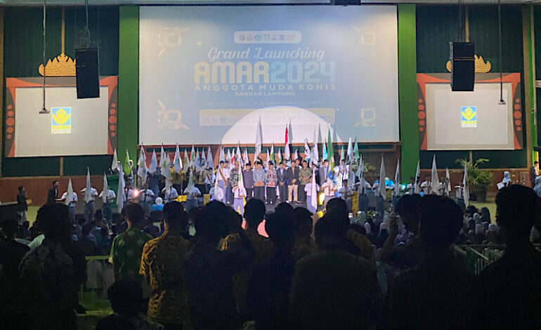  700-an Anggota Muda Rohis Dikukuhkan di Graha Bintang Malahayati