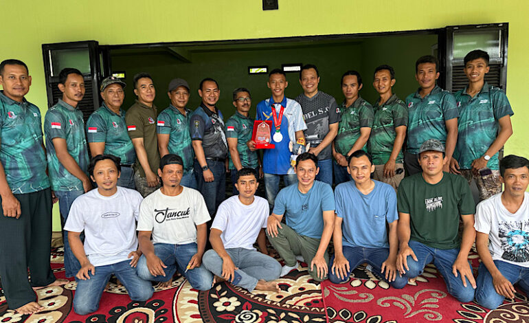  Tegar Anugerah Atlet Kobel SC Raih Perak Menembak PON XXI Aceh-Sumut, Pengurus Tasyakuran