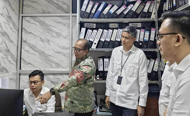  Pj Gubernur Samsudin Kunjungan Kerja ke Bank Lampung