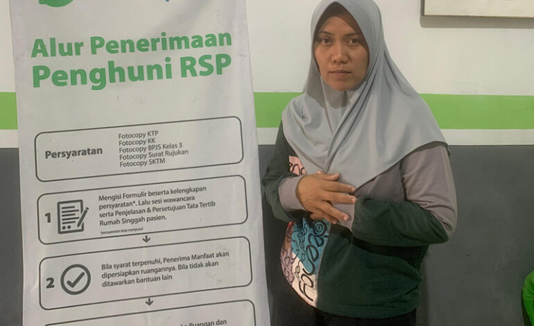  Derita Asam Lambung-Hipertensi, Devi Sementara Tinggal RSP YBM PLN-IZI Lampung