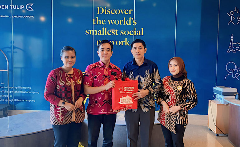  Mahasiswi Universitas Teknokrat Indonesia Marta Silva Wijaya Akhiri Magang Golden Tulip, Dinilai Bagus-Pintar-Kinerja Oke-Nilai Baik