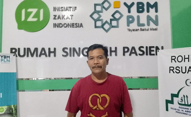  Idap Batu Ginjal 5 Tahun, Kisah Sukamto Pasien Rumah Singgah Pasien YBM PLN-IZI Lampung