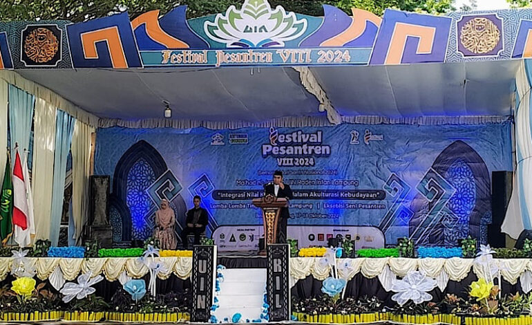  Festival Pesantren Ke-8 Mahad Al Jamiah UIN Raden Intan Ditanggung Sponsor, Mudir Sebut Buah Kerja Keras Santri