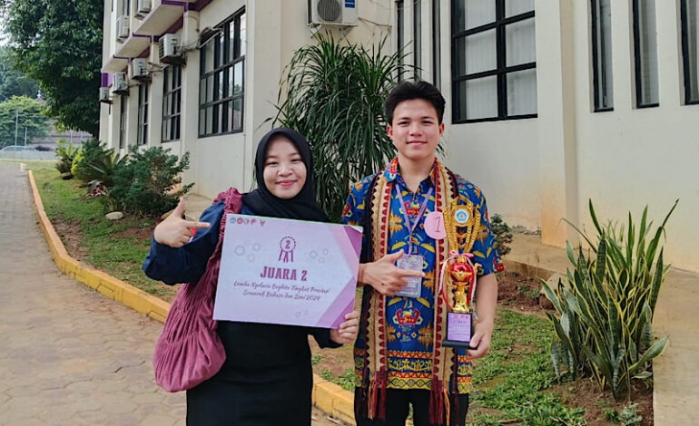  Amalia & Alif Makin Menyala! Pelajar Pesisir Barat Sarat Prestasi sampai Tingkat Nasional