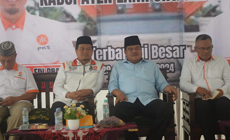  Pilkada Lampung Tengah, PKS Siap Menangkan Musa Ahsan