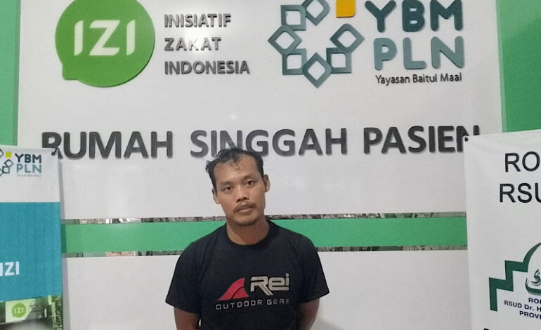  Suryoko Pasien RSP YBM PLN-IZI Lampung Bagikan Kisahnya Idap Tumor Usus