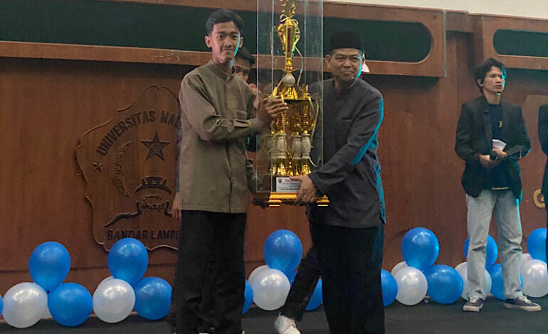  Juara Umum Jifest 2024, SMA Muhammadiyah At Tanwir Metro Siap Juara Lagi Tahun Depan