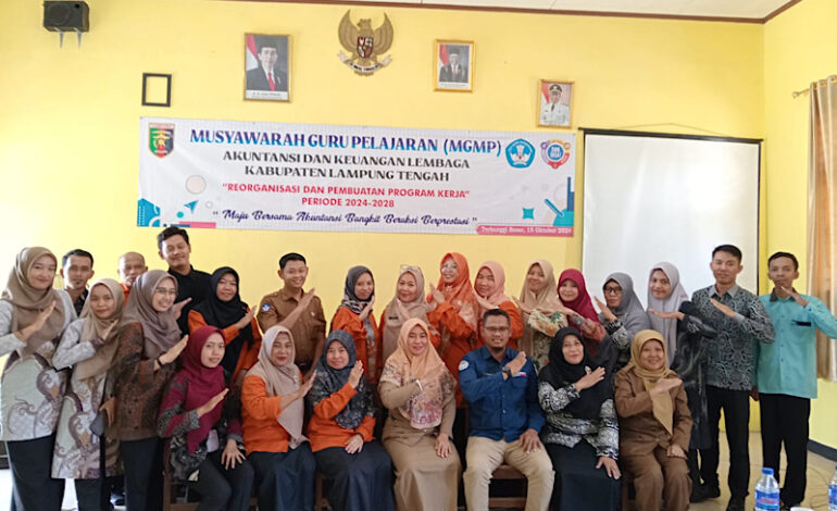  SMKN 1 Terbanggi Besar Tuan Rumah Musyawarah Guru Mata Pelajaran Akuntansi Keuangan Lembaga
