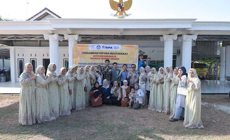 Universitas Teknokrat Indonesia Pengabdian di Desa Negarabatin Way Kanan, Masyarakat Dikenalkan dengan AI