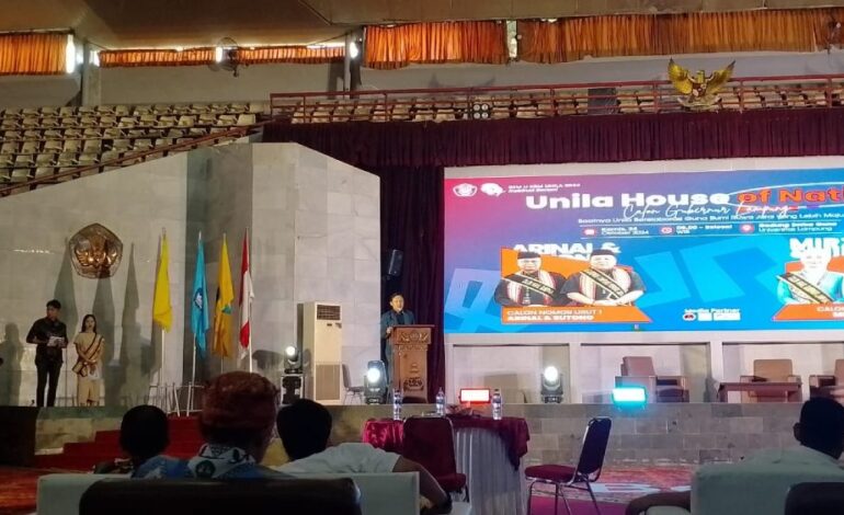  Ketua BEM Unila Ajak Mahasiswa Cari Pemimpin Pecahkan Permasalahan Lampung