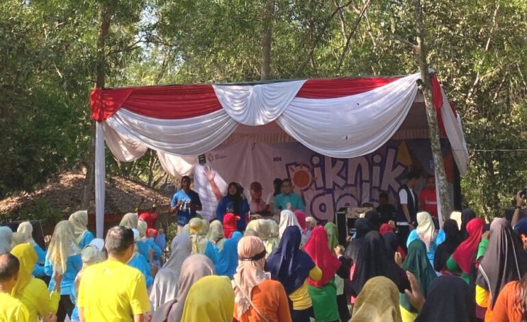  Disporapar Metro Gelar Piknik Bersama Warga di Wisata Sumbersari