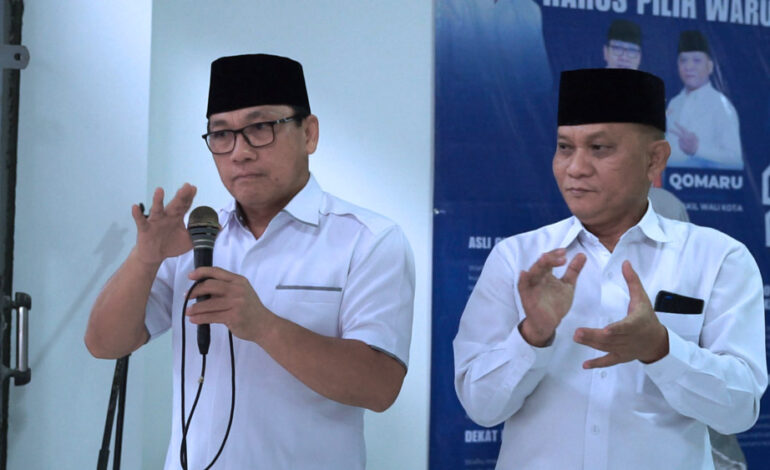  Posko Geber Gagasan Relawan Resmi Dibuka Wahdi-Qomaru