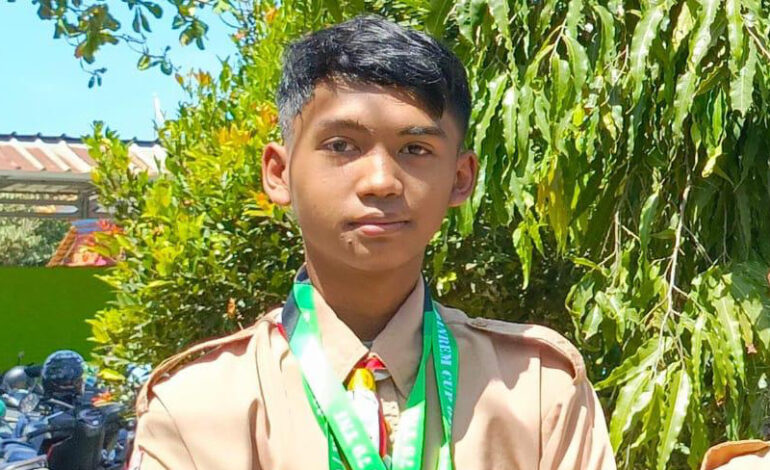  Karateka SMAN 1 Kalirejo Lamteng Petrus Gian Nugroho: Kekalahan Bukan Alasan Berhenti Mencoba