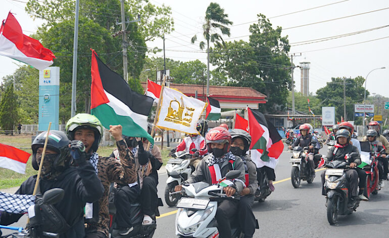  AWG Akan Gelar Konvoi dan Pengibaran Bendera Indonesia-Palestina di Selat Sunda