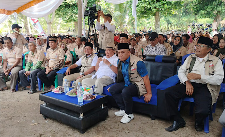  Saleh Asnawi Lantik Relawan Se-Kotaagung Timur