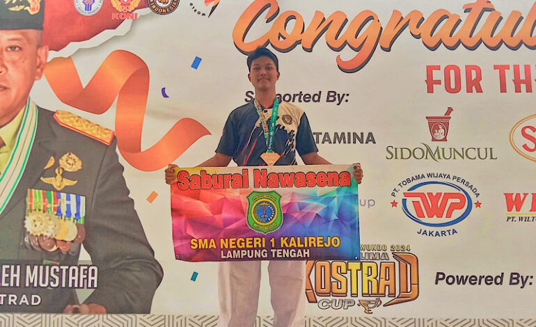  Taekwondoin SMAN 1 Kalirejo Ilham Ramadhan: Awalnya Disuruh, Lama-Lama Nyaman