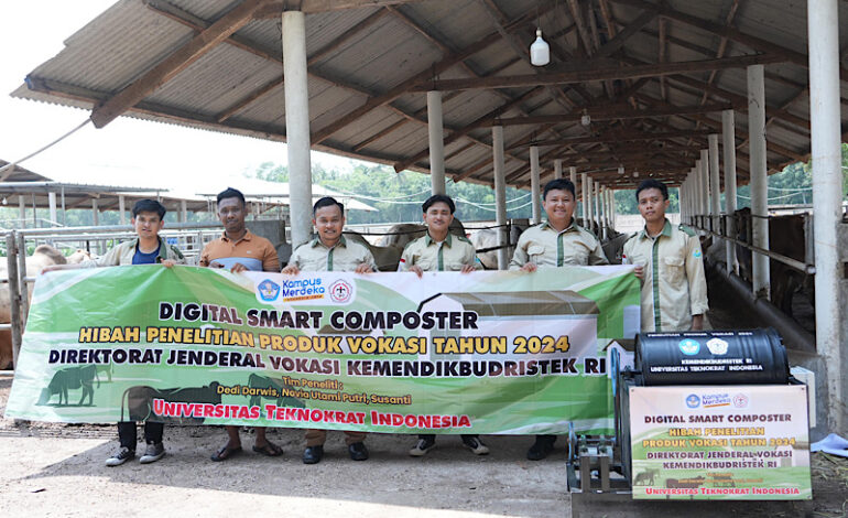  Universitas Teknokrat Indonesia Kenalkan Digital Smart Composter Berbasis Internet of Things