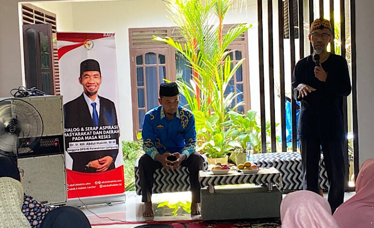  Abdul Hakim Dialog dengan Pelaku UMKM di Lampung Selatan