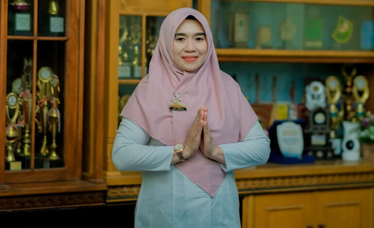 Milad Ke-4 Wartalampung.id, Umi Tarsih: SMKN 1 Terbanggi Besar Sering Masuk Trending Google