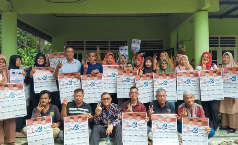 Warga Mulyojati Yakin WaRu Menang Pilkada 2024